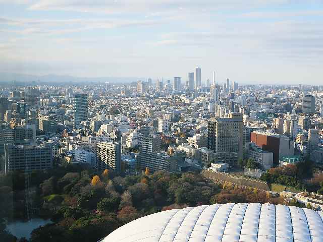 【東京ドームホテルのエクセレンシィラウンジ４０階】_c0042960_1371294.jpg