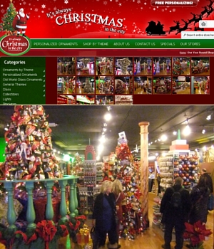 1年中、クリスマス商品を販売するクリスマス専門店、It\'s Always Christmas in New York_b0007805_9463933.jpg
