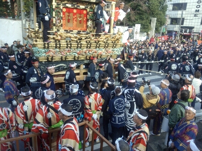 秩父夜祭り　下郷笠鉾　休憩時間_c0179952_2032024.jpg