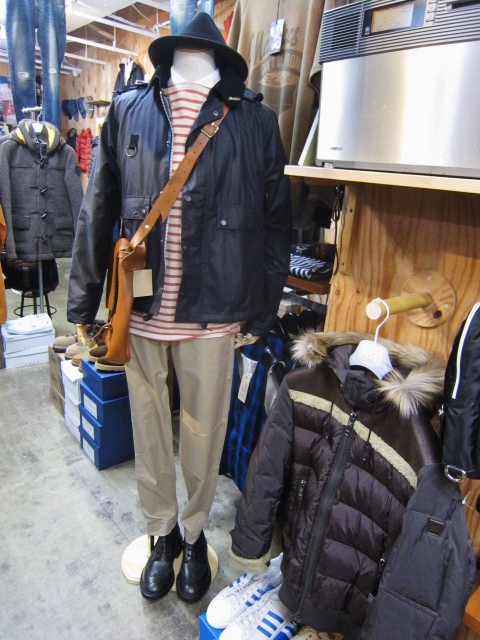 Barbour ・・・遂にGET!いたしやした。。。(笑)。。。SPAY JKT (短丈)STYLE!♪!_d0152280_1314554.jpg