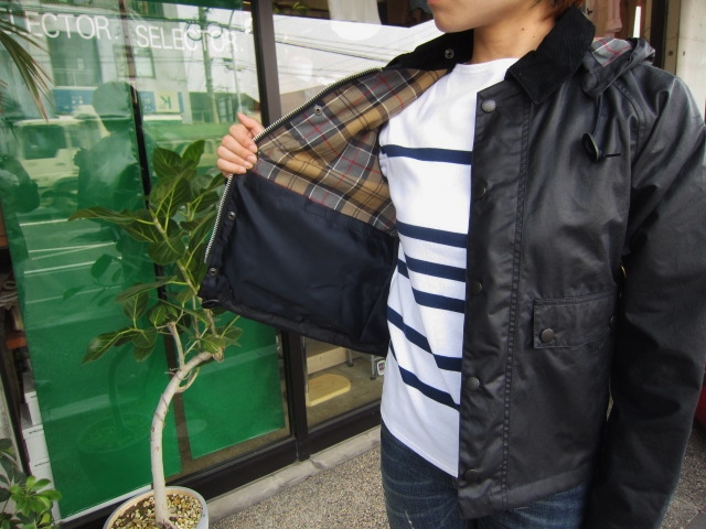 Barbour ・・・遂にGET!いたしやした。。。(笑)。。。SPAY JKT (短丈)STYLE!♪!_d0152280_13263787.jpg