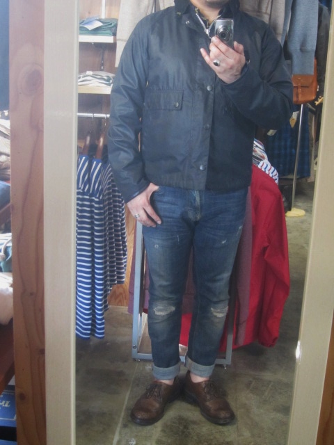 Barbour ・・・遂にGET!いたしやした。。。(笑)。。。SPAY JKT (短丈)STYLE!♪!_d0152280_13273986.jpg