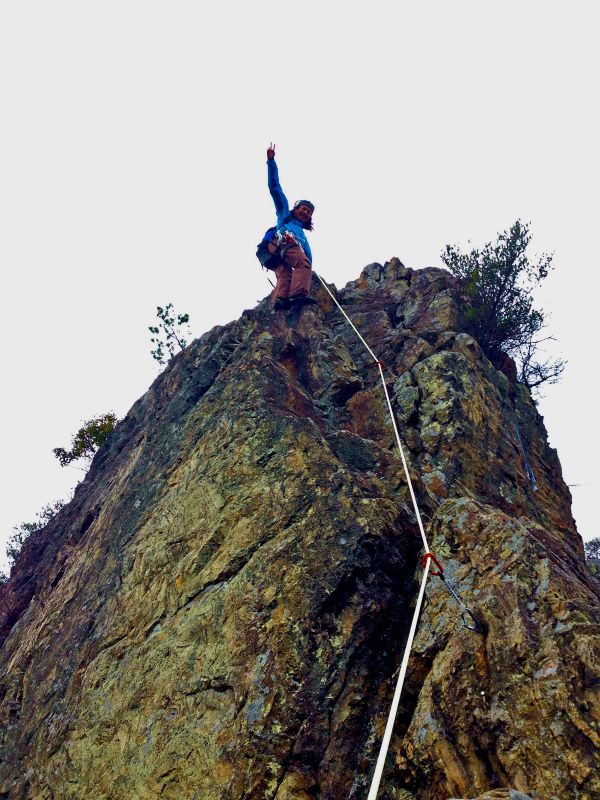 2013/12/11　Climbing in　百丈岩_b0220886_20271063.jpg