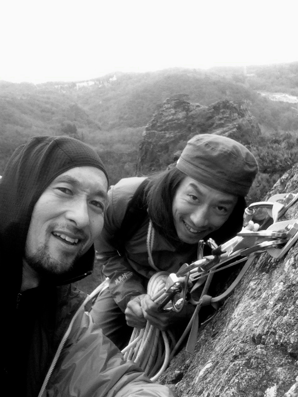 2013/12/11　Climbing in　百丈岩_b0220886_202743100.jpg