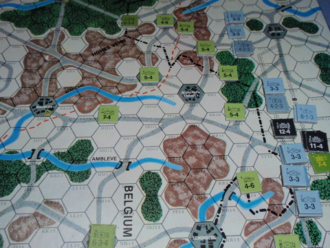 AH「THE BATTLE OF THE BULGE（バルジ大作戦）」1981年版をソロプレイ①_b0162202_19153265.jpg