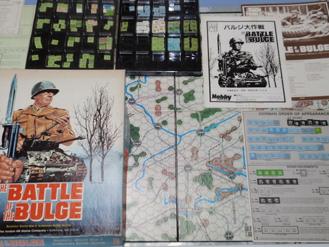 AH「THE BATTLE OF THE BULGE（バルジ大作戦）」1981年版をソロプレイ①_b0162202_19281354.jpg