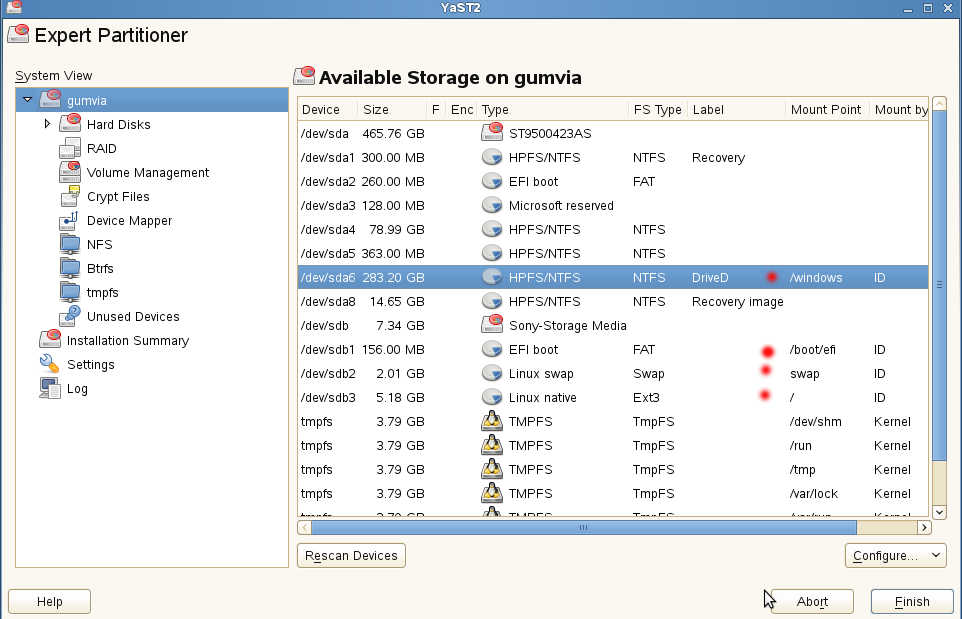 SUSE Linux Enterprise 11 でUSB でKVMブートシステムを作った。_a0056607_9463155.jpg