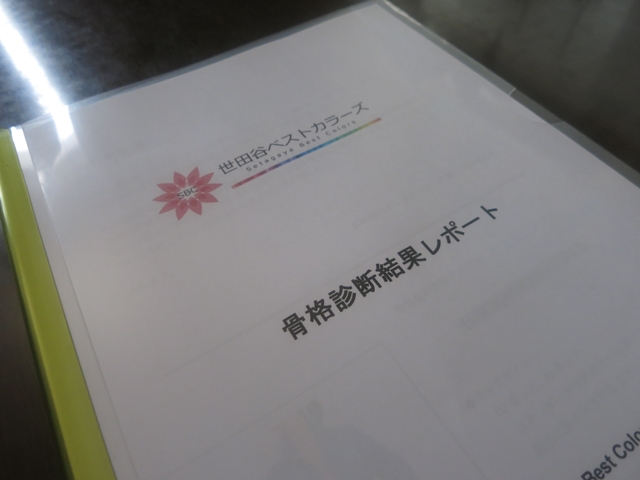 骨格診断 世田谷ベストカラーズ その2 のんびりいこうやぁ 骨格診断 世田谷ベストカラーズ その2 のんびりいこうやぁ