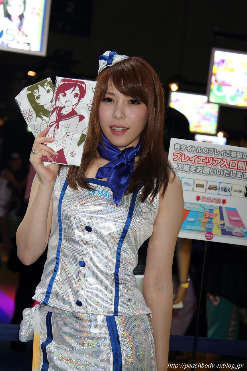 宮咲もも さん セガ ブース Peach Body
