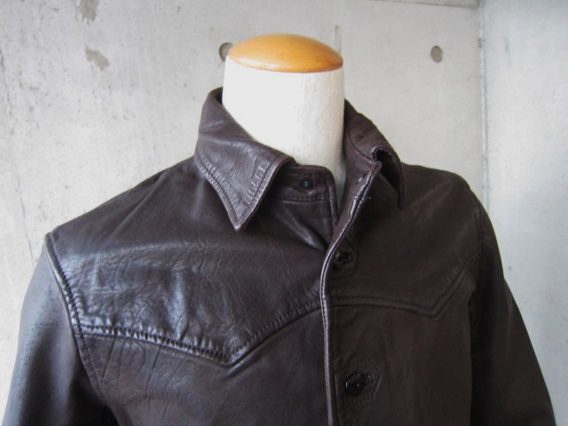 COW LEATHER SHIRTS JACKET ・・・ By NUDIE JEANS！★！_d0152280_23553618.jpg