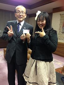 成田市長と懇談させて頂きました♪ と、うなりくん☆_f0109257_6204531.jpg