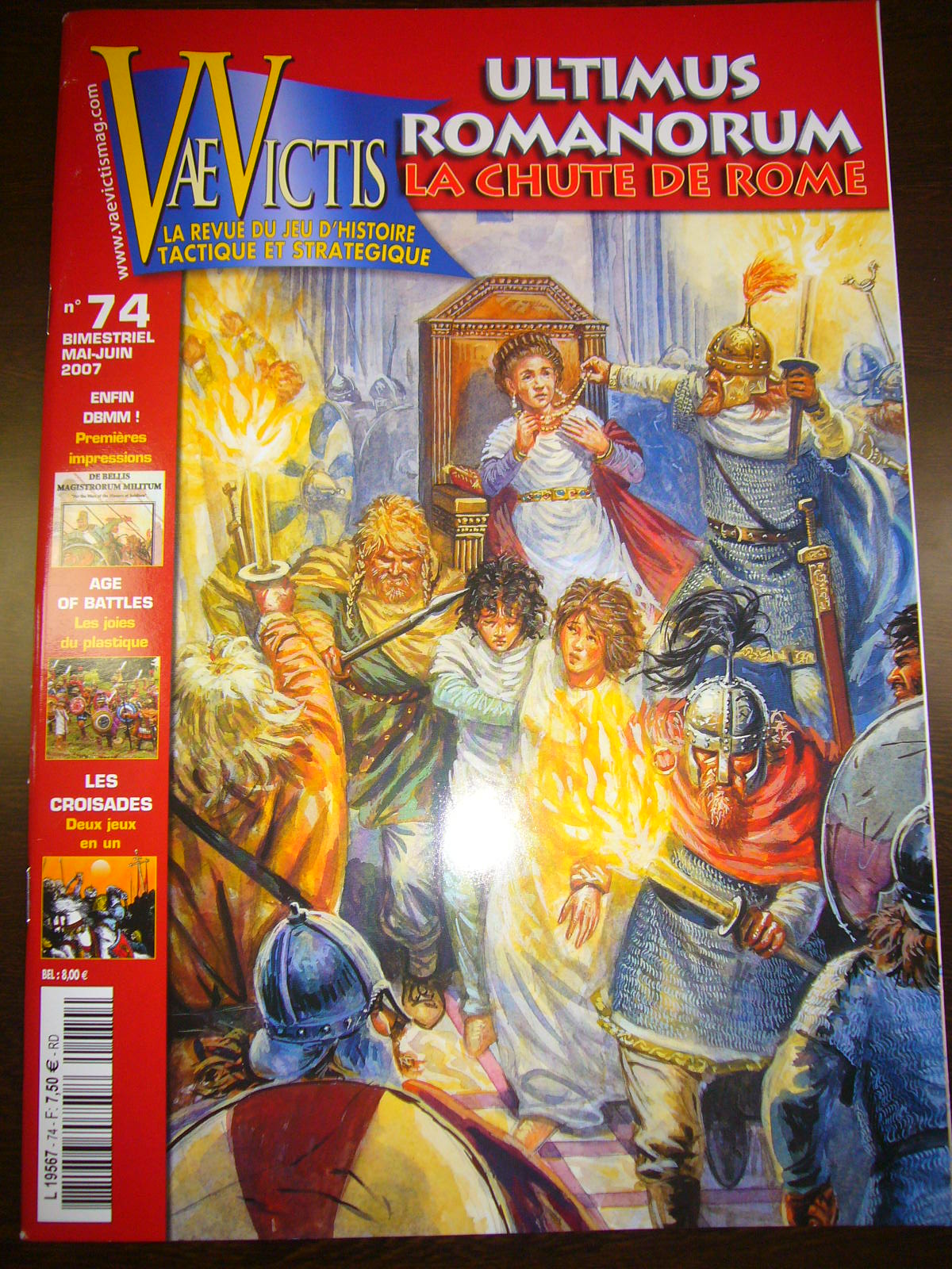 YSGA第294回定例会の模様その15(仏Vae Victis誌）古代ローマもの連作)_b0173672_21385626.jpg