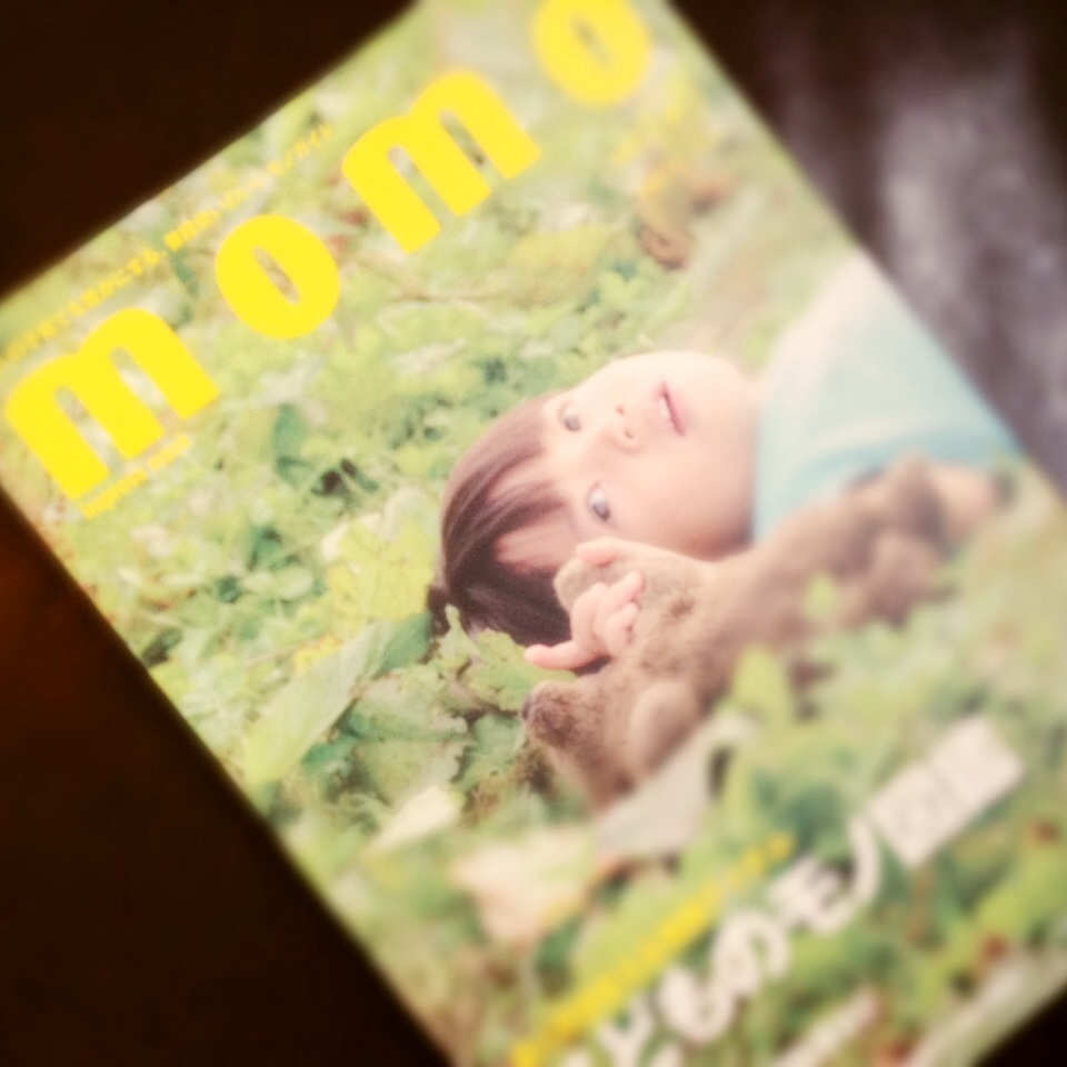 雑誌『momo』見てくださいね☆*_e0229575_2472813.jpg