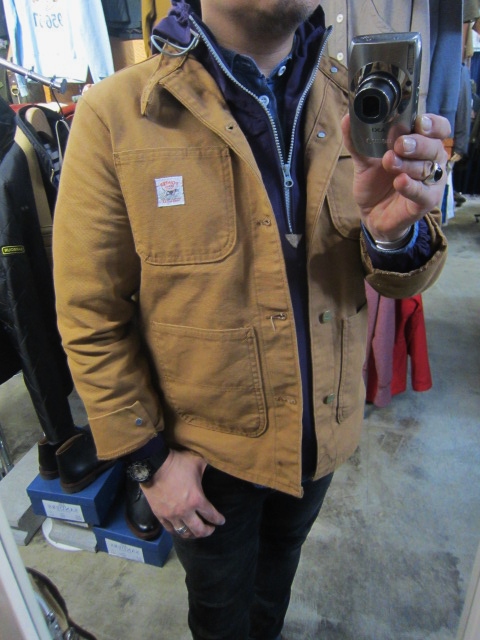 COW LEATHER SHIRTS JACKET ・・・ By NUDIE JEANS！★！_d0152280_005228.jpg