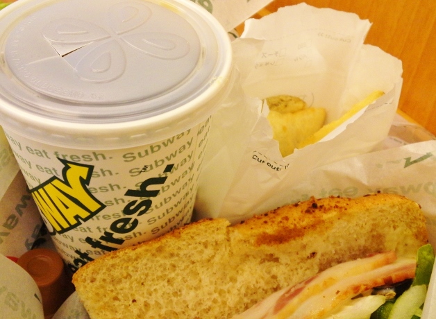 ＳＵＢＷＡＹランチ_b0307692_21512997.jpg