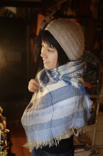 ①ショール巻きまき大会!~玉木新雌のショール展Ⅱ~_f0226293_921328.jpg