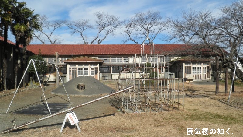 のんのんびより 舞台探訪その００１旭丘分校 旧小川小学校下里分校 第０１話op 蜃気楼の如く