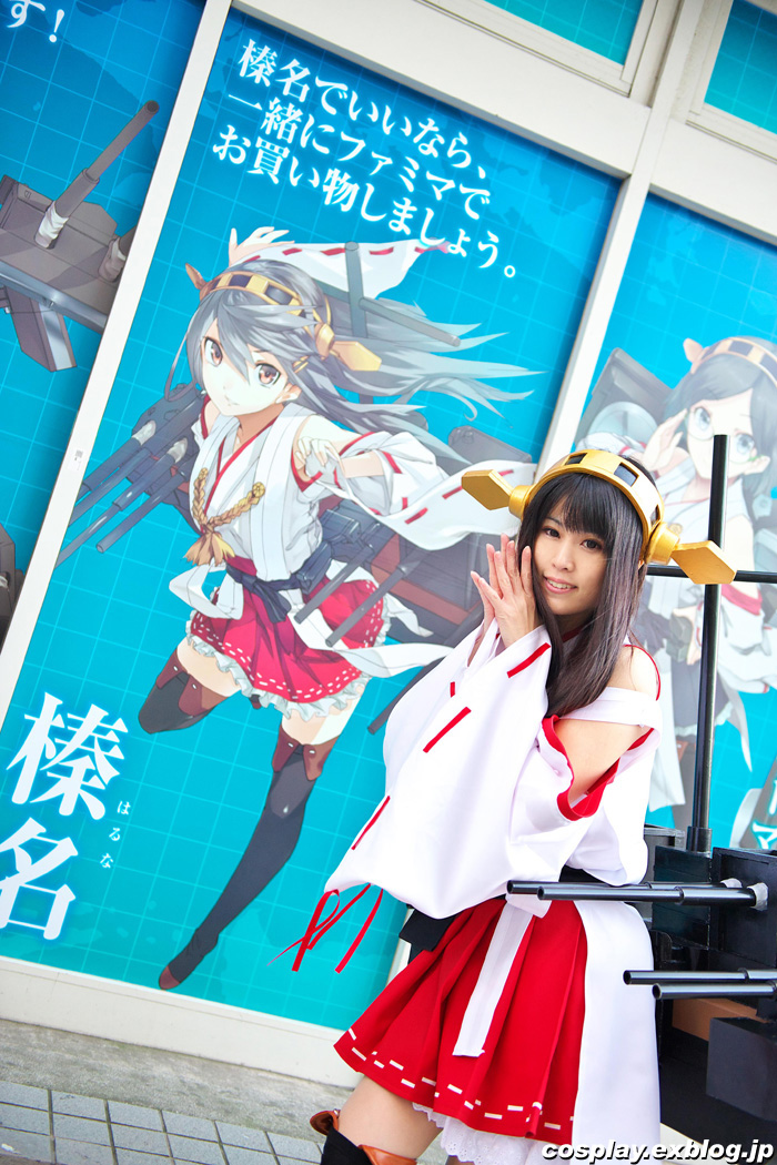 艦これ聖地巡礼 ファミリーマート編 コスプレ ぱるぱる通信局 写真