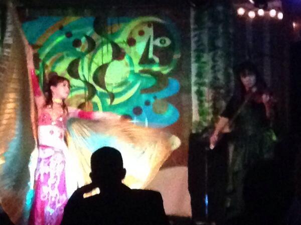 Marian with Belly Roses Belly Dance Live♪_f0109257_2335754.jpg