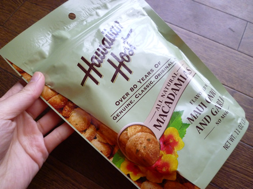 Hawaiian Host(ハワイアンホースト) Maui Onion and Garlic Macadamias_c0152767_23211871.jpg