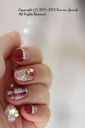 クリスマスネイル★と 小さな小さなツリー。_e0237680_14151155.jpg