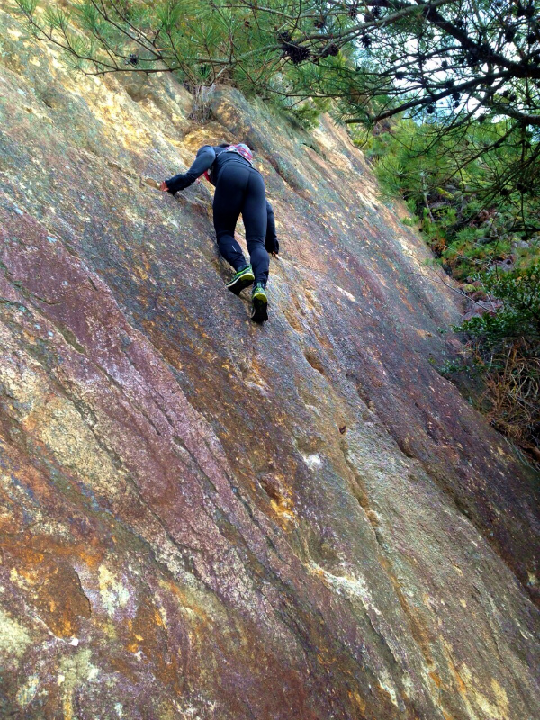 2013/12/16 Scrambling in Ashiya Rock Garden_b0220886_17492512.jpg