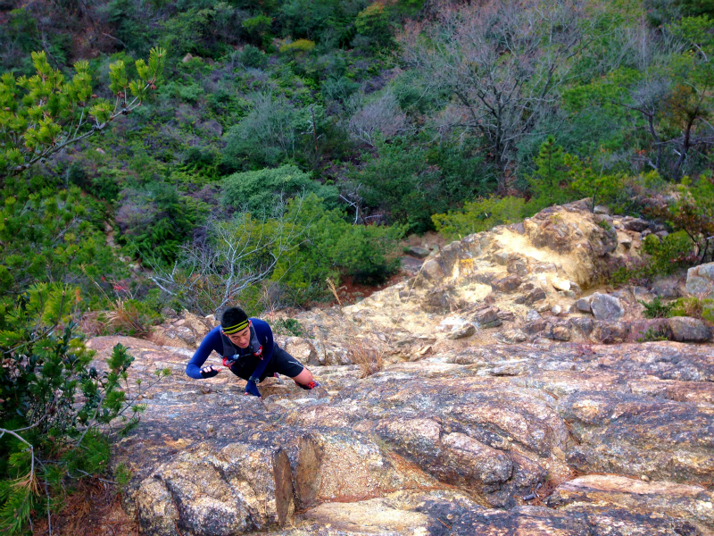 2013/12/16 Scrambling in Ashiya Rock Garden_b0220886_17575471.jpg