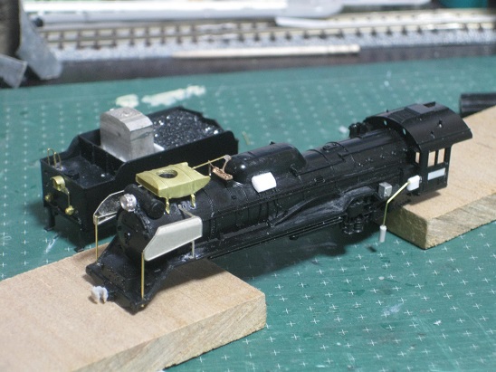 D51 824（長野時代・末期）の製作（その1） : 赤い電車は