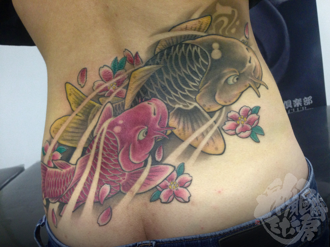 夫婦鯉完成 彩躯術三十六房 Chamber36tattoostudio