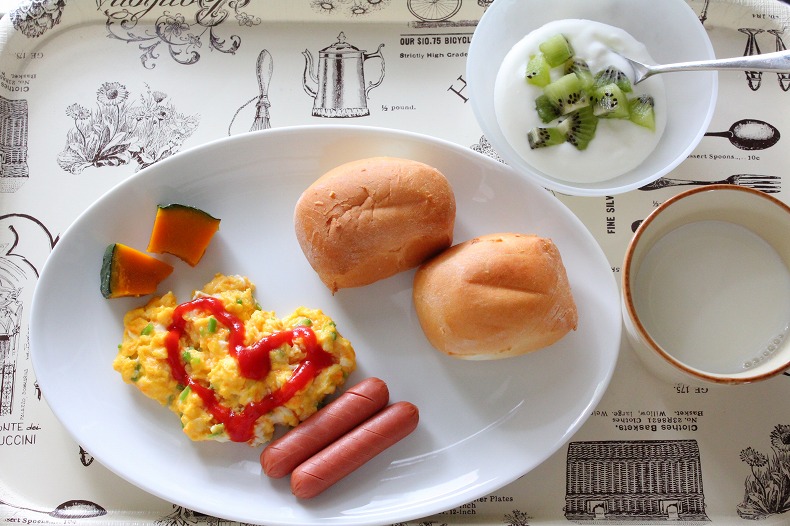 小学1年生の朝ごはん　◆11月編_c0204298_11442086.jpg