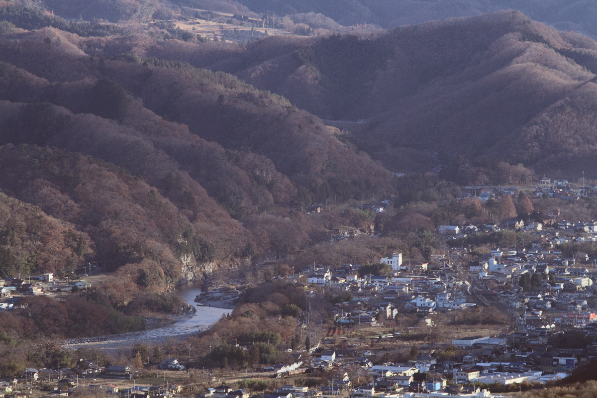冬の夕陽 - 2013年初冬・秩父 -_b0190710_22551237.jpg