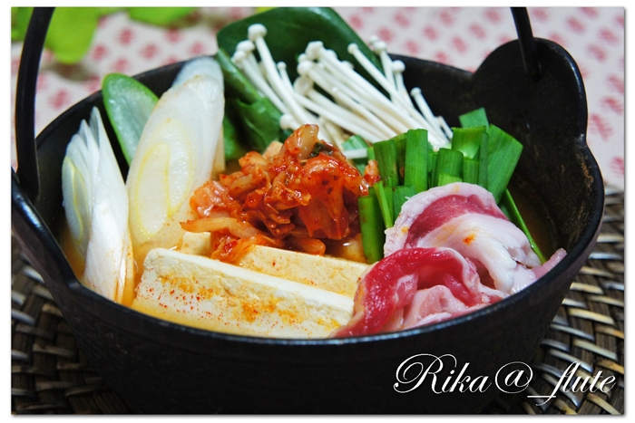 豆腐チゲ鍋_c0103827_21545242.jpg
