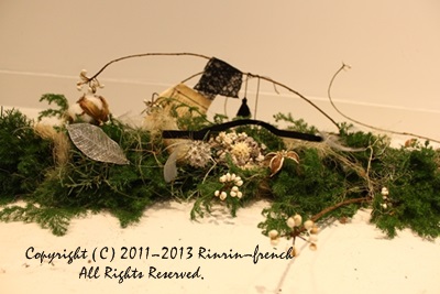 クリスマスガーランド&リース 2013_e0237680_1002868.jpg