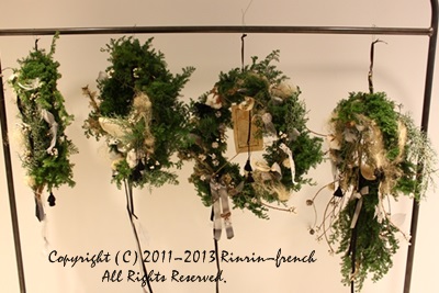 クリスマスガーランド&リース 2013_e0237680_1091192.jpg