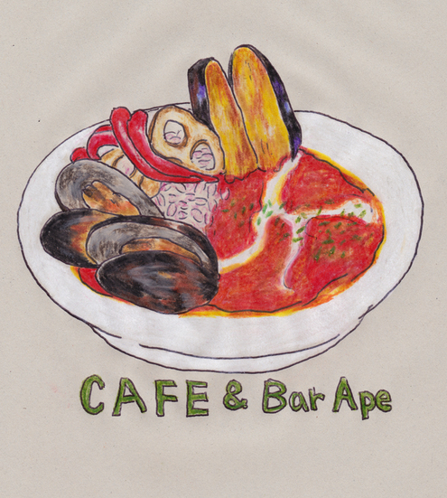 cafe&bar Ape_d0159424_17362316.jpg