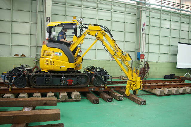 枕木交換作業車 Joh3の気まぐれ鉄道日記 枕木交換作業車 Joh3の気まぐれ鉄道日記
