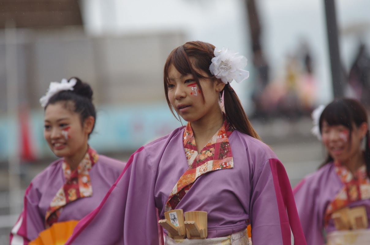 神戸よさこい２０１３二日目その９（早稲田大学よさこいチーム東京花火）_a0009554_2330316.jpg