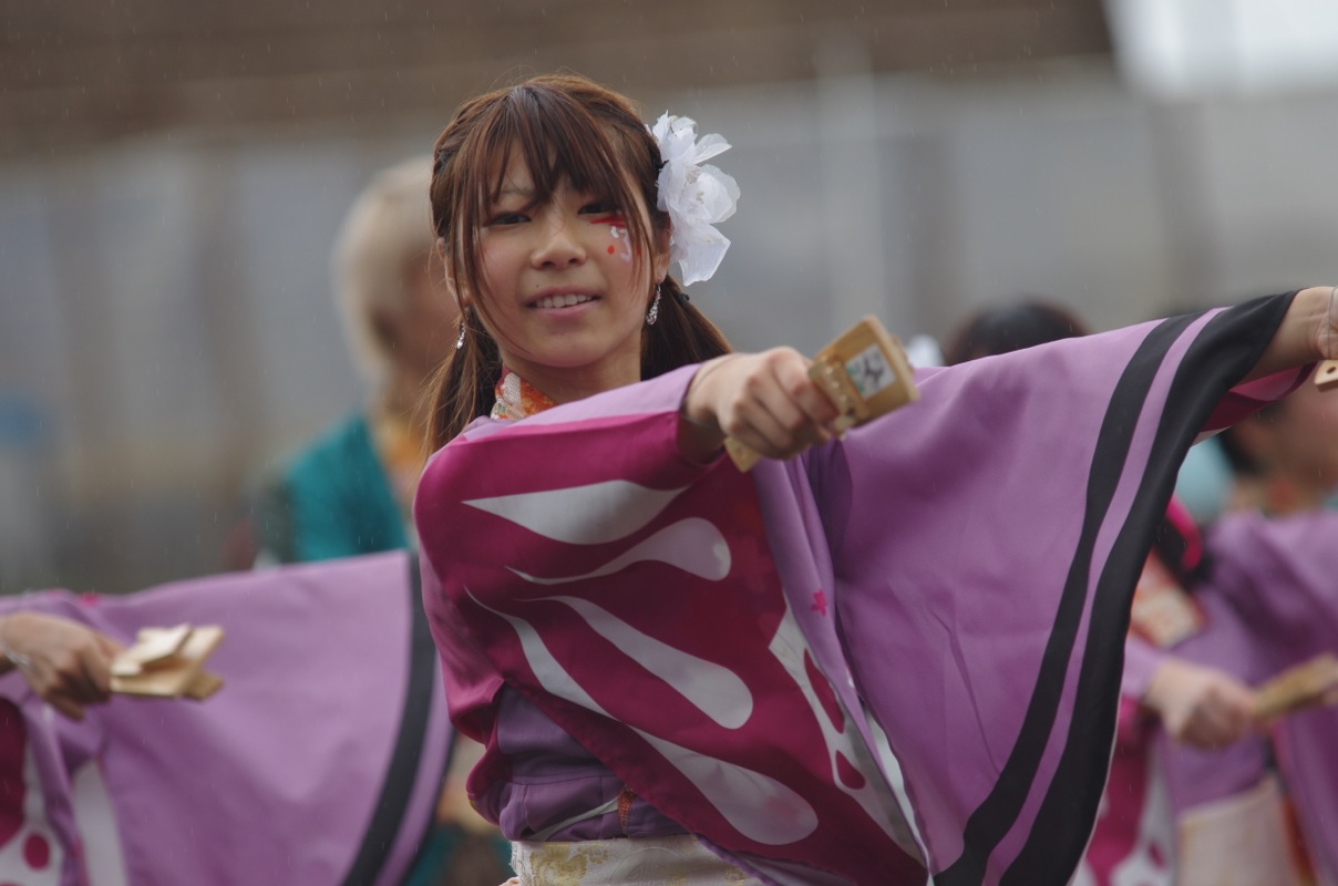 神戸よさこい２０１３二日目その９（早稲田大学よさこいチーム東京花火）_a0009554_2337982.jpg