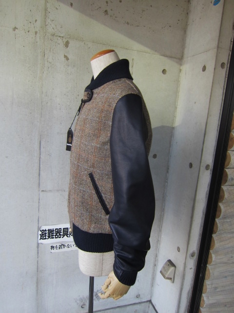 Golden BEAR × HarrisTweed コラボ限定 STUDIUM JACKET!★!_d0152280_22433941.jpg