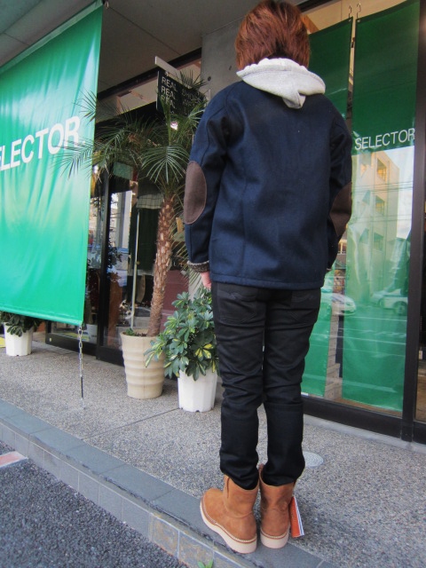 Golden BEAR × HarrisTweed コラボ限定 STUDIUM JACKET!★!_d0152280_22464585.jpg