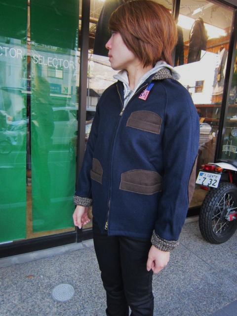 Golden BEAR × HarrisTweed コラボ限定 STUDIUM JACKET!★!_d0152280_224753.jpg