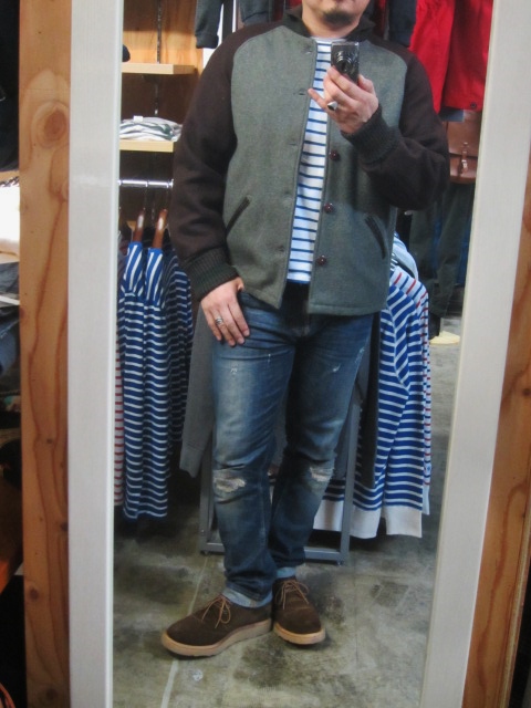 Golden BEAR × HarrisTweed コラボ限定 STUDIUM JACKET!★!_d0152280_22481081.jpg