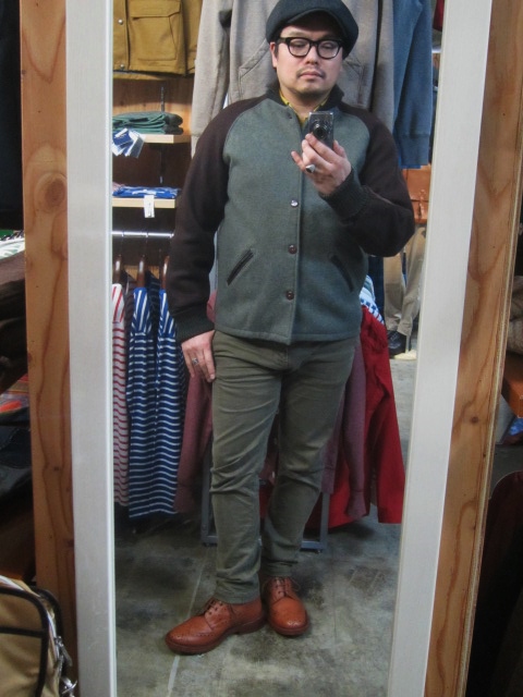 Golden BEAR × HarrisTweed コラボ限定 STUDIUM JACKET!★!_d0152280_2375478.jpg