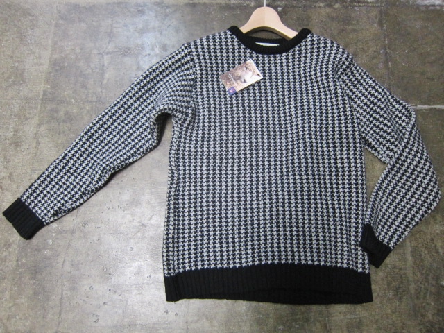 OLD DERBY (England 製) ・・・ HOUNDTOOTH (千鳥格子)CRUE SWEATER!♪!_d0152280_414475.jpg