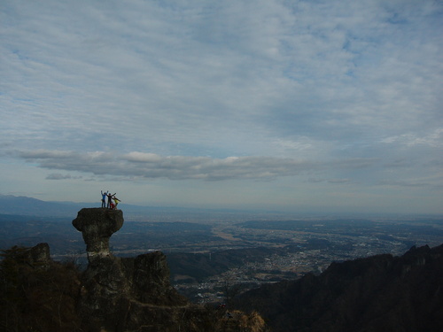 2013.12 裏妙義登山! まいどぉ~_a0236914_1050164.jpg