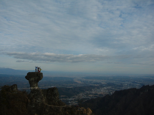 2013.12　裏妙義登山！　まいどぉ～_a0236914_1050164.jpg