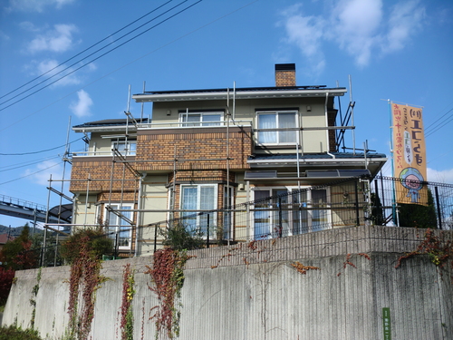 安芸区瀬野西 K様邸外壁塗装工事_d0125228_2491091.jpg