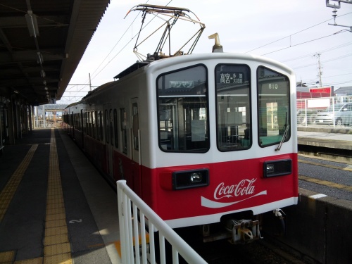 近江鉄道・コカコーラ電車_f0254429_16502208.jpg