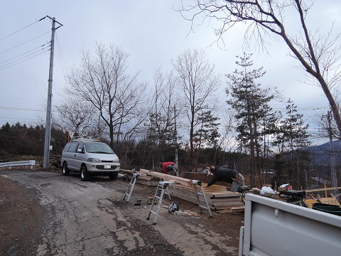長坂町Y下さん邸の現場より　７_a0211886_05184.jpg