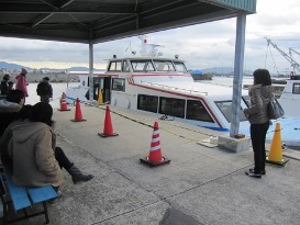 宝伝港から犬島へ　餅つきと星空観察とケーキ作りと_d0047107_15223686.jpg